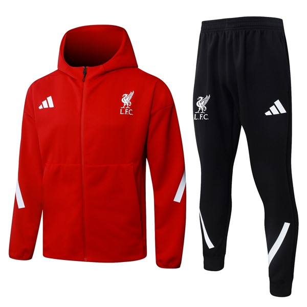 Chandal Con Capucha Liverpool 2026-2027 Rojo